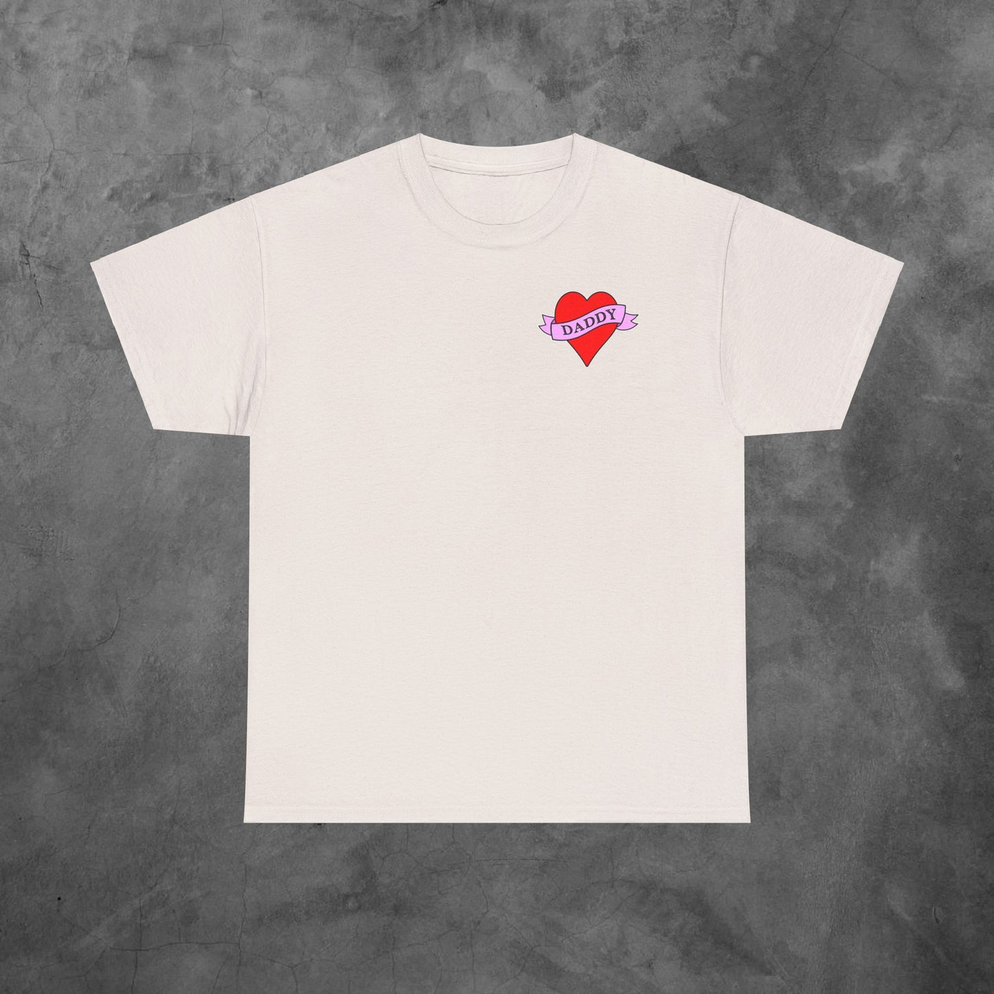 Daddy Heart Tattoo Tee