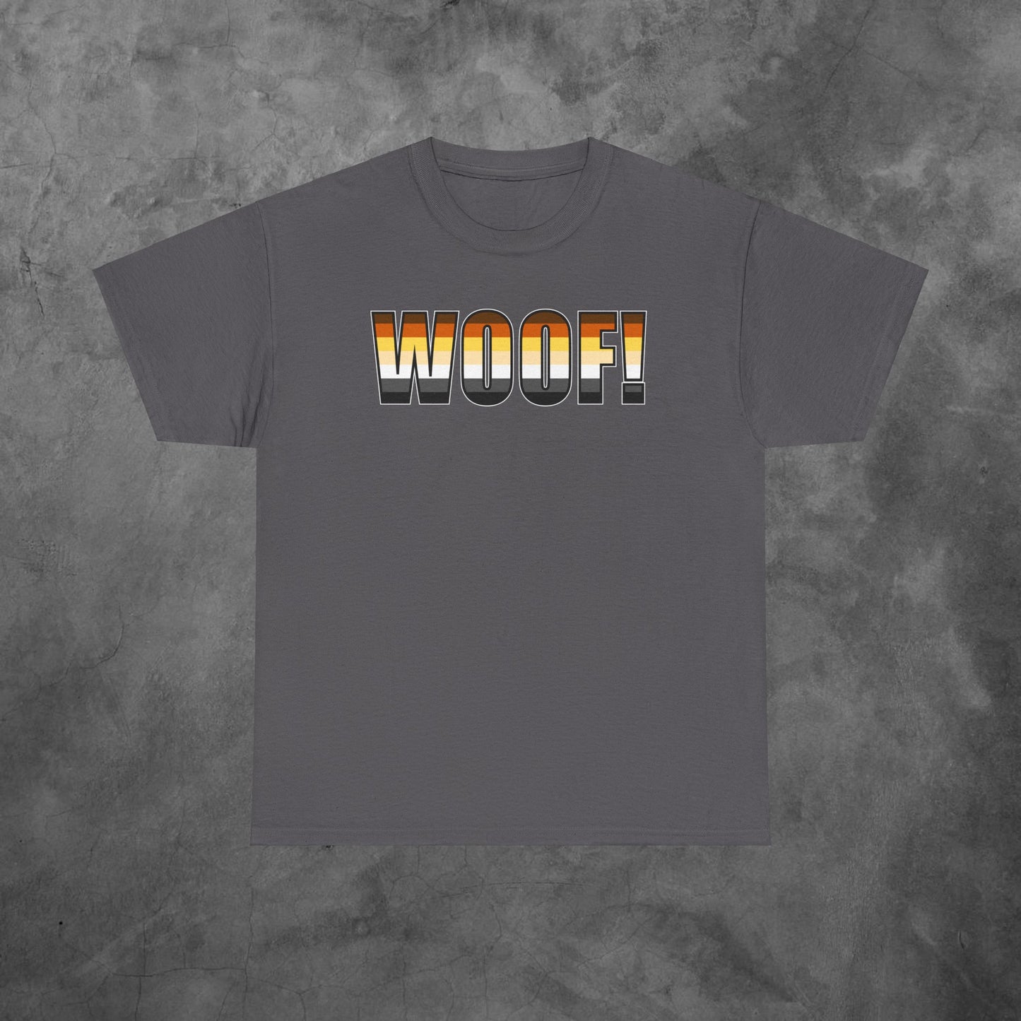Woof Bear Pride Flag Tee