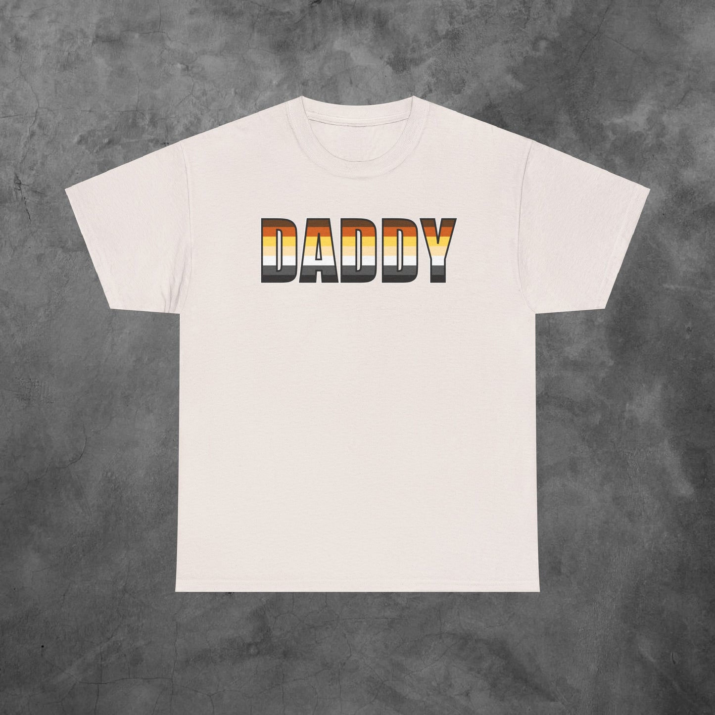 Daddy Bear Pride Flag Unisex Heavy Cotton Tee