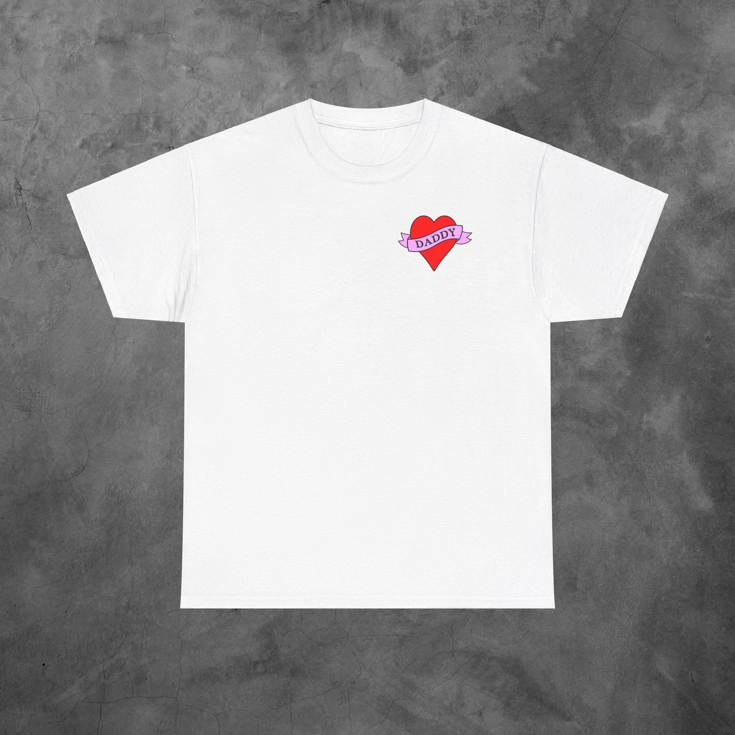 Daddy Heart Tattoo Tee