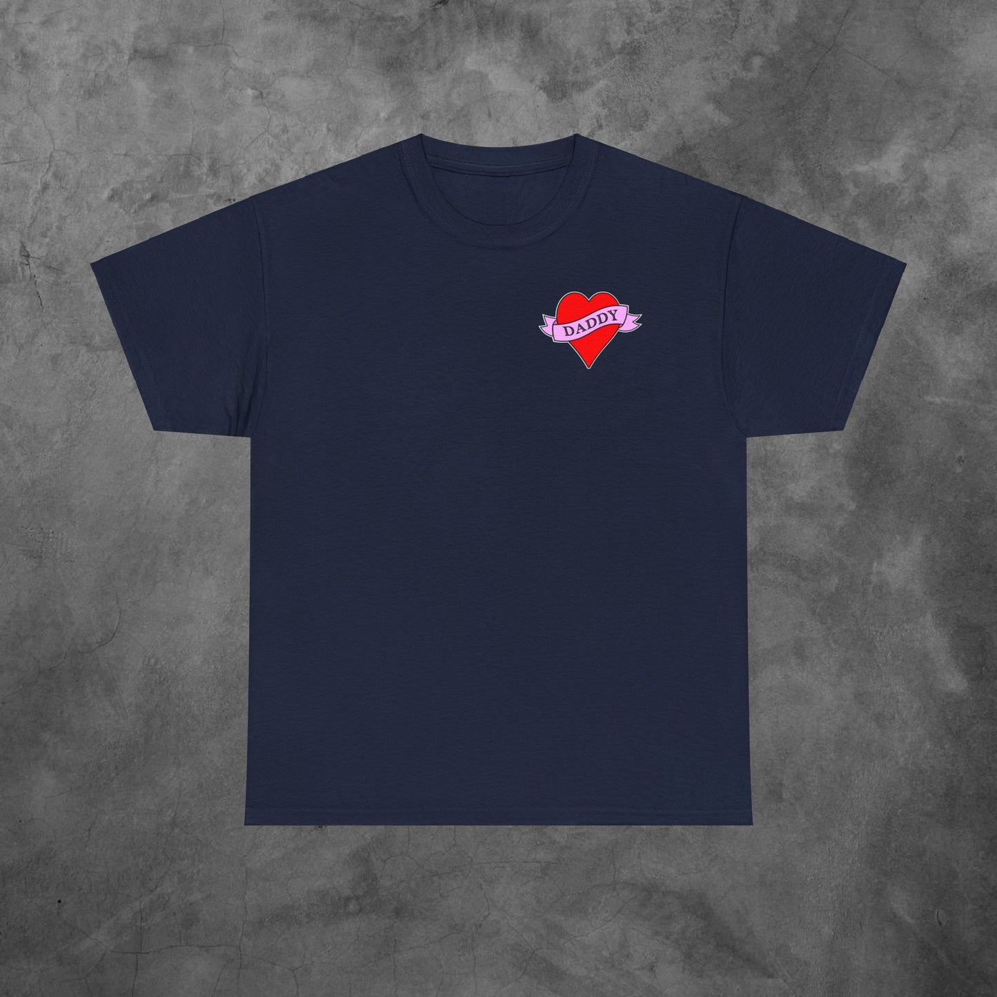 Daddy Heart Tattoo Tee