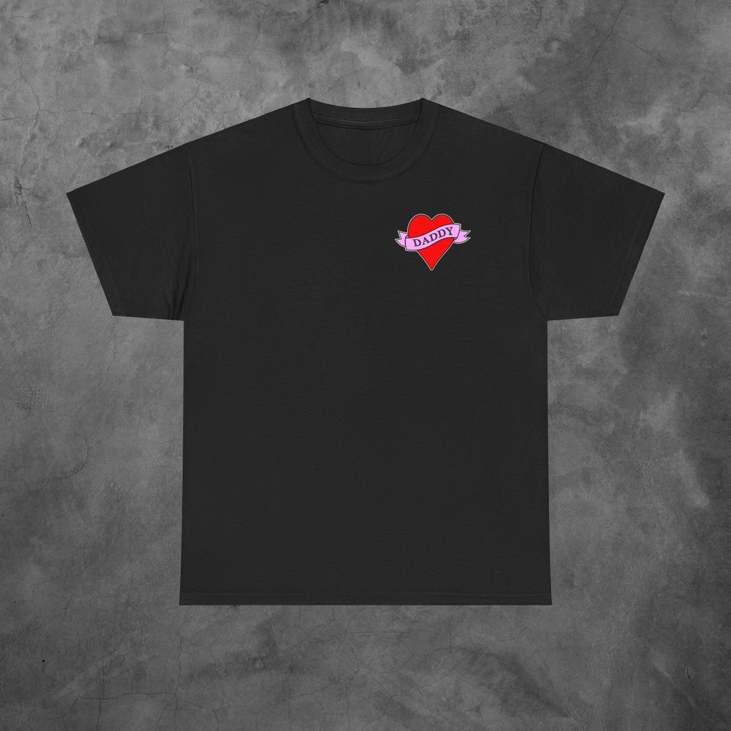Daddy Heart Tattoo Tee