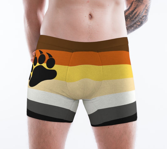 Bear Pride Flag Men's Boxer Briefs