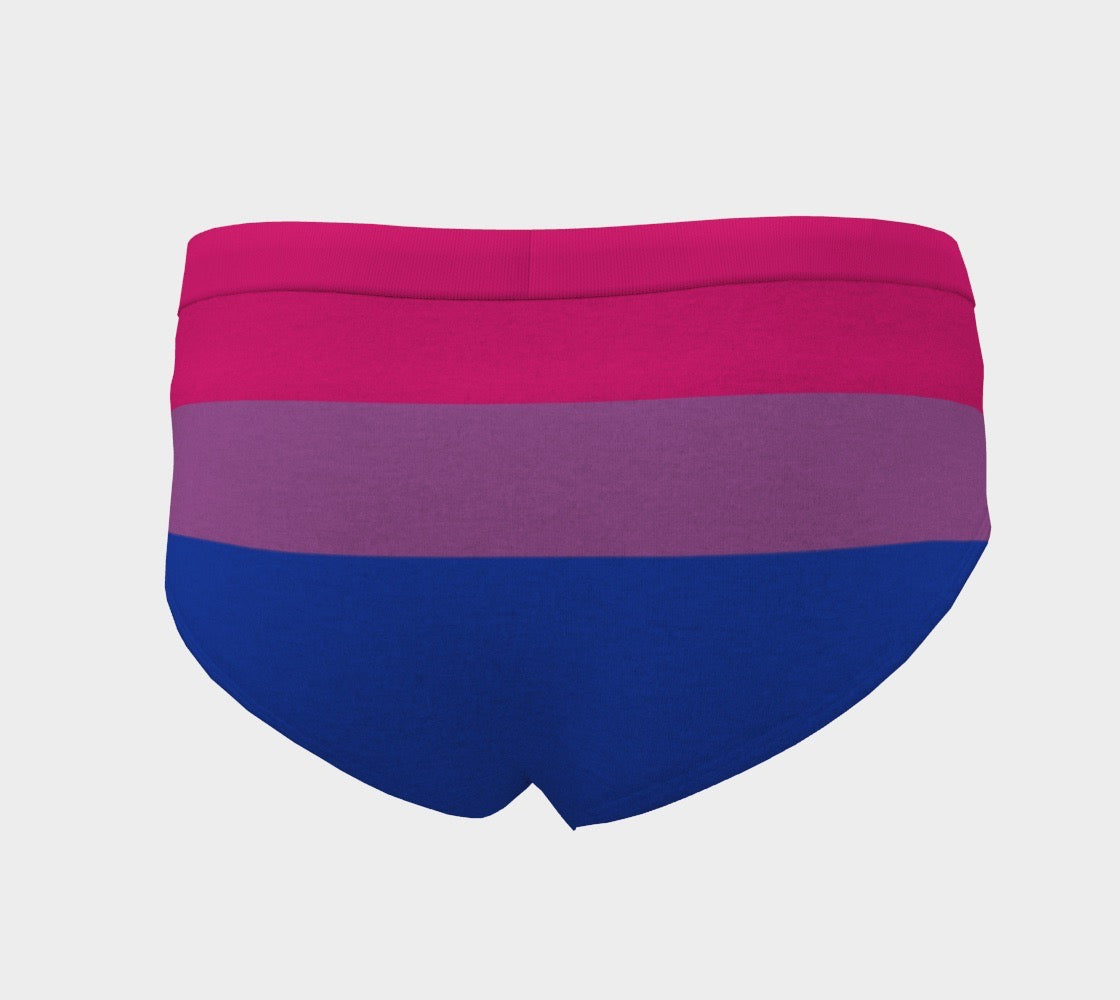 Bi Pride Flag Women's Cheeky Briefs