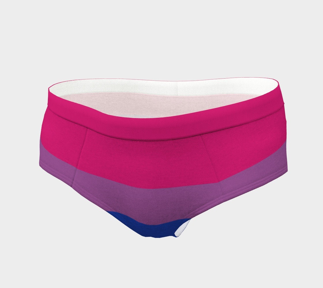 Bi Pride Flag Women's Cheeky Briefs