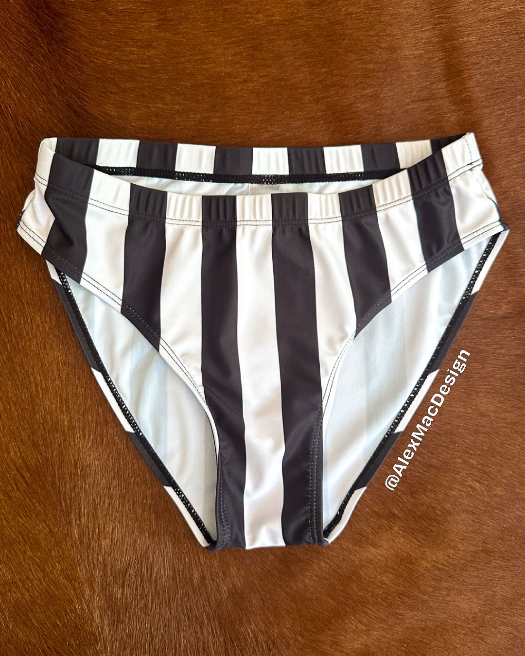 Nautical Stripe Swim Briefs