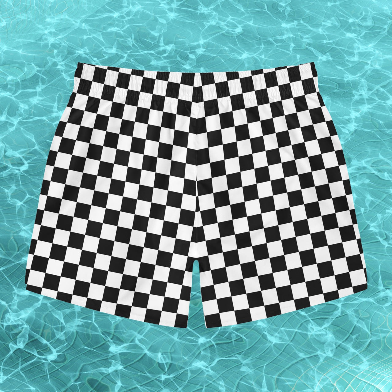 Checkerboard Swim Trunks - Alex Mac Design