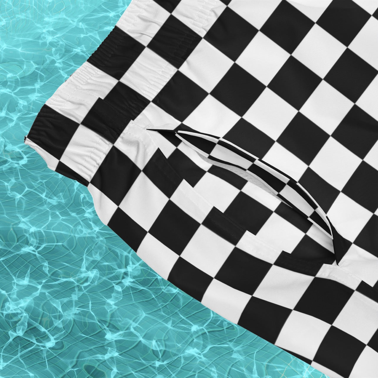 Checkerboard Swim Trunks - Alex Mac Design