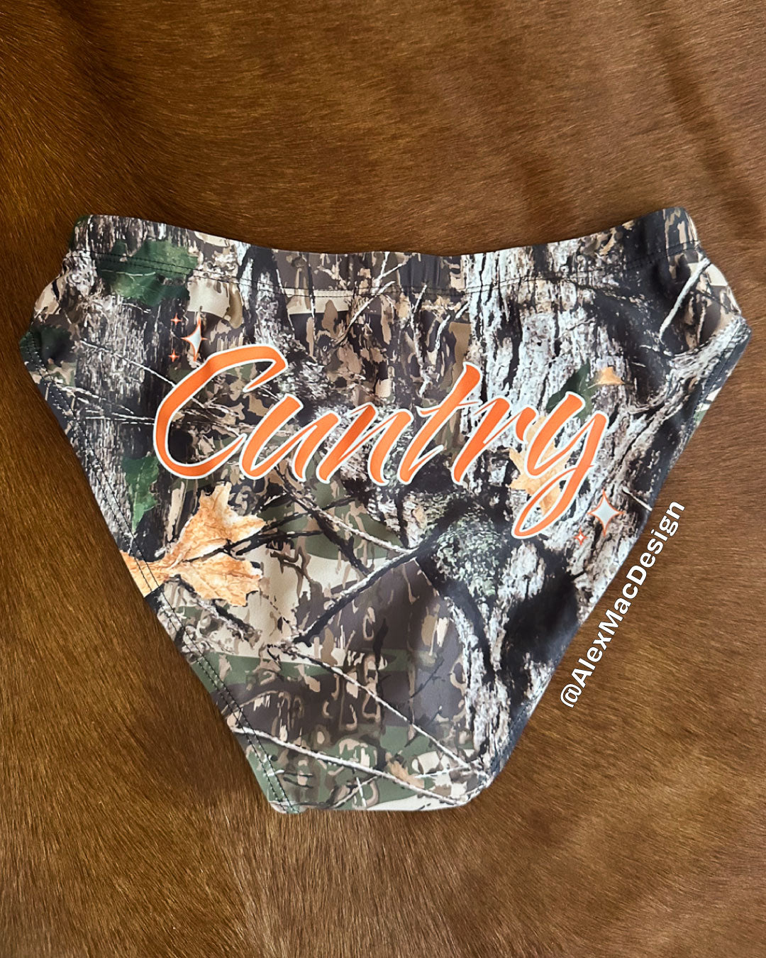Cuntry Camo Swim Briefs