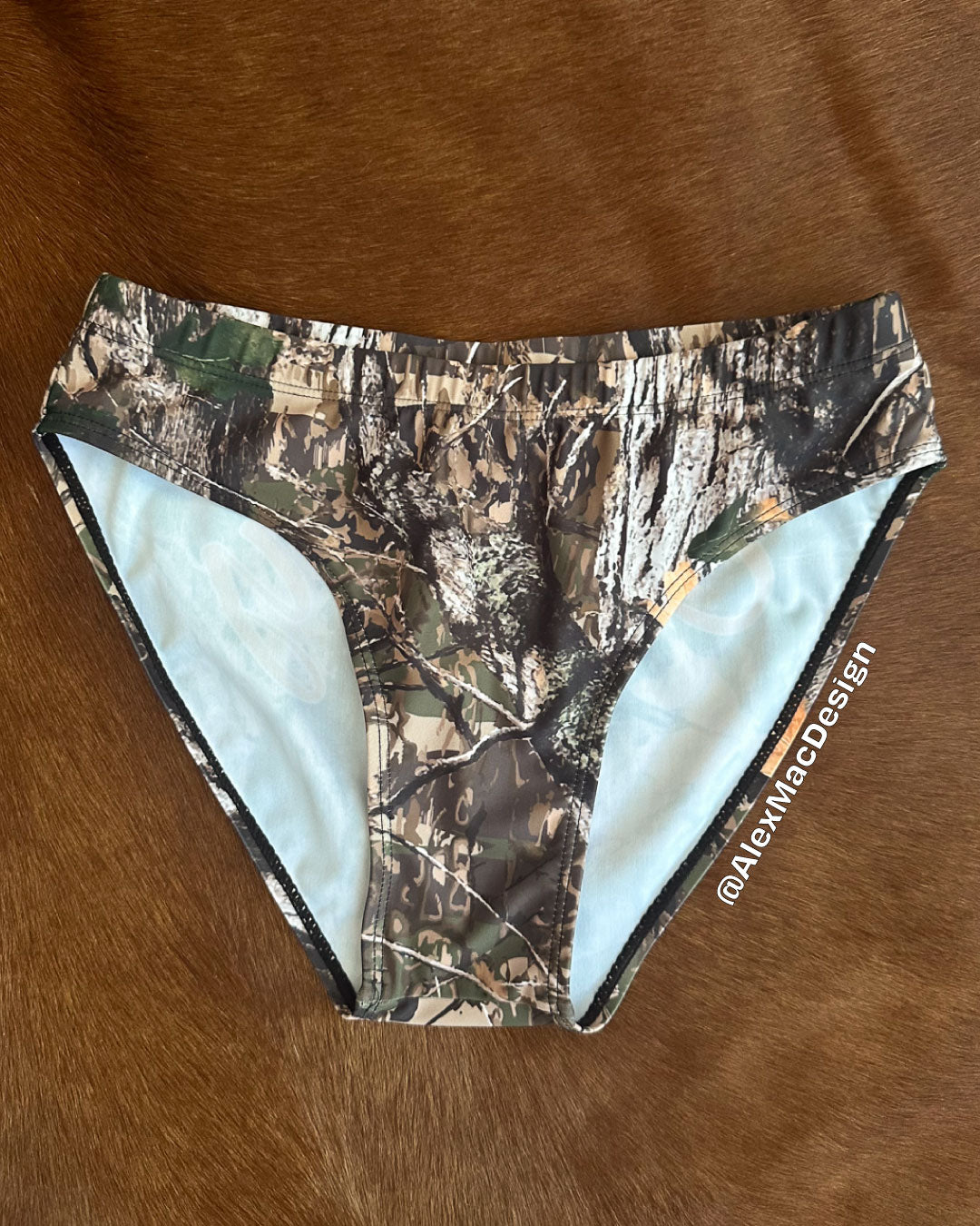 Cuntry Camo Swim Briefs