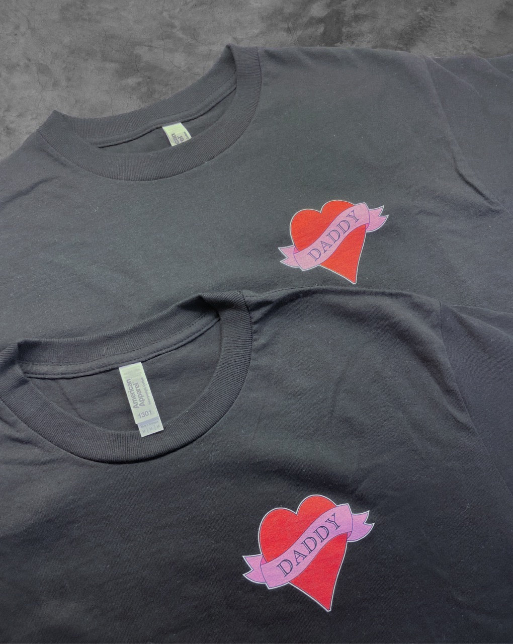 Daddy Heart Tattoo Tee