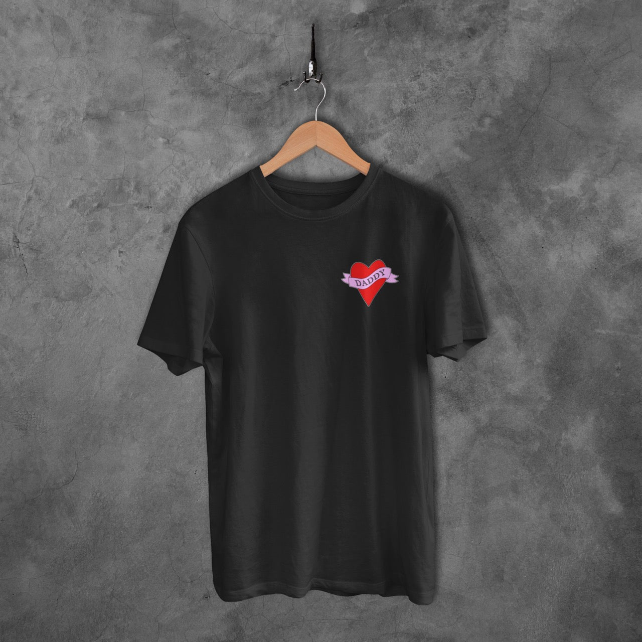Daddy Heart Tattoo Tee