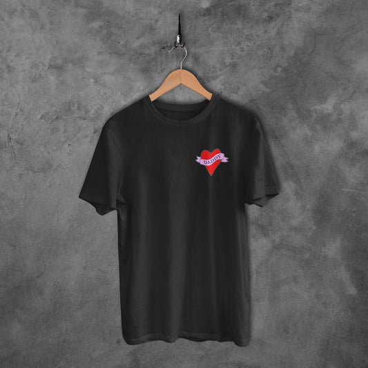 Daddy Heart Tattoo Tee