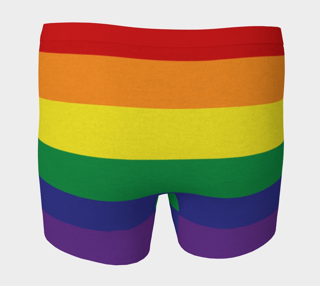 Gay Pride Flag Rainbow Men's Boxer Briefs