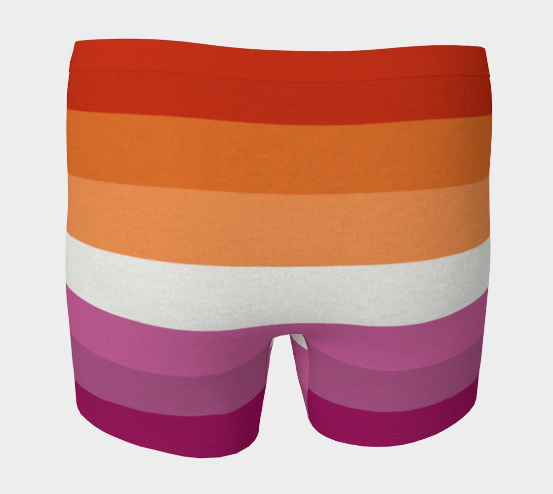 Lesbian Pride Flag Mens Boxer Briefs
