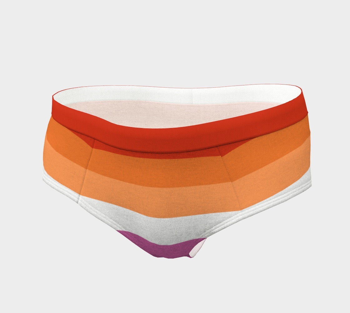Non-Binary Pride Flag Women's Cheeky Briefs
