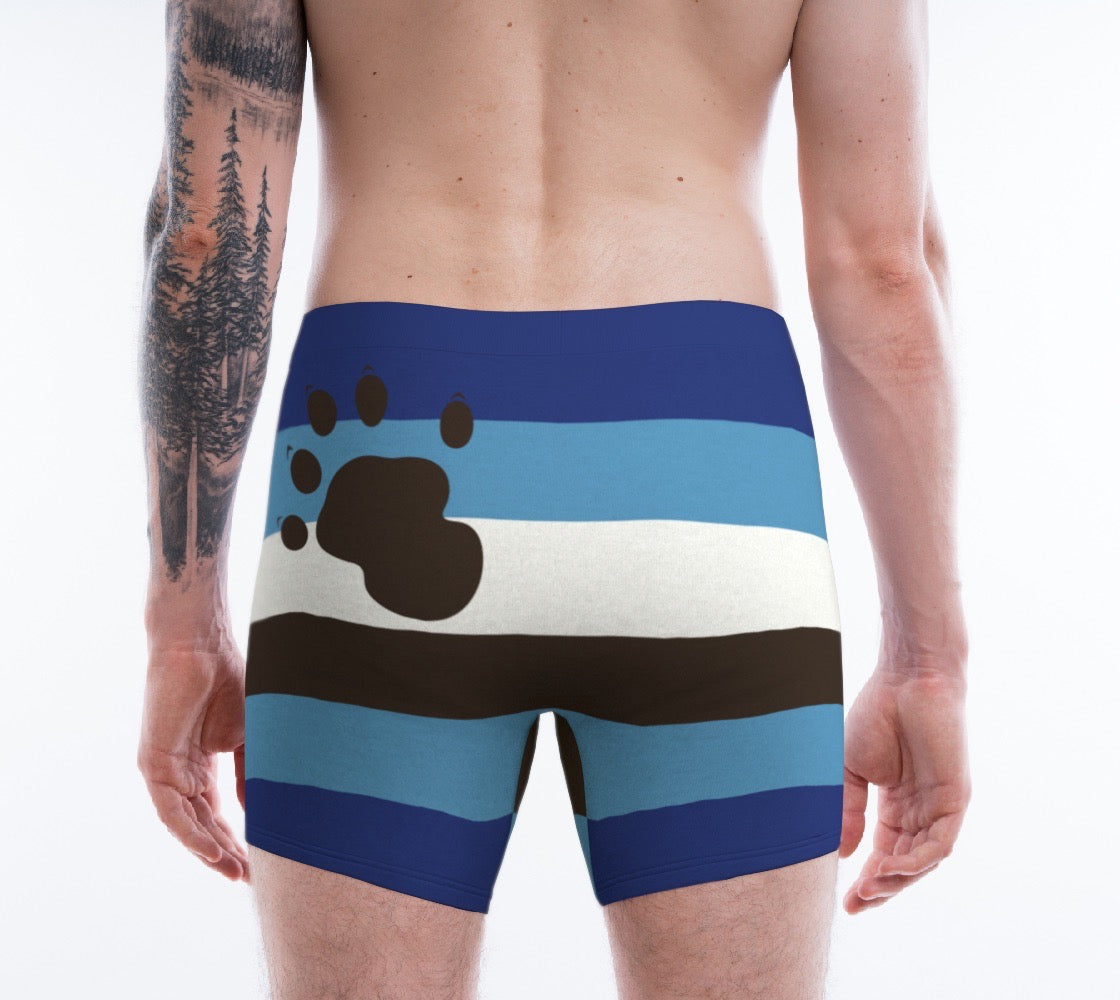 Otter Pride Flag Men's Boxer Briefs