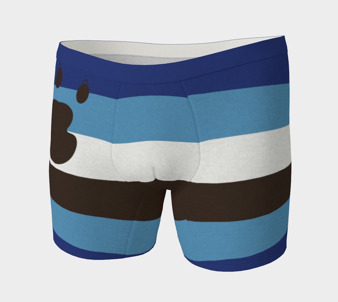 Otter Pride Flag Men's Boxer Briefs