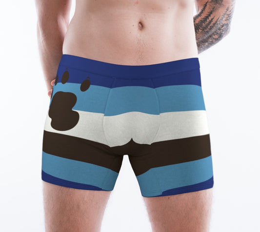 Otter Pride Flag Men's Boxer Briefs