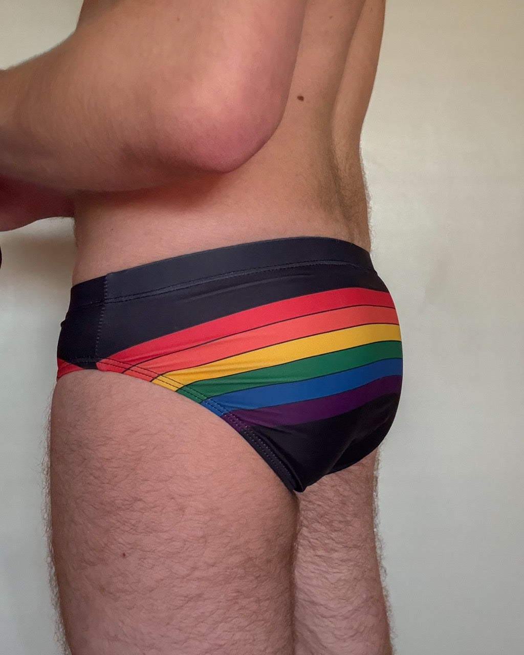 Gay Pride Rainbow Swim Briefs