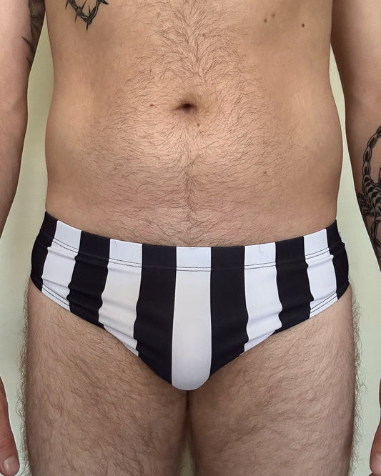 Nautical Stripe Swim Briefs