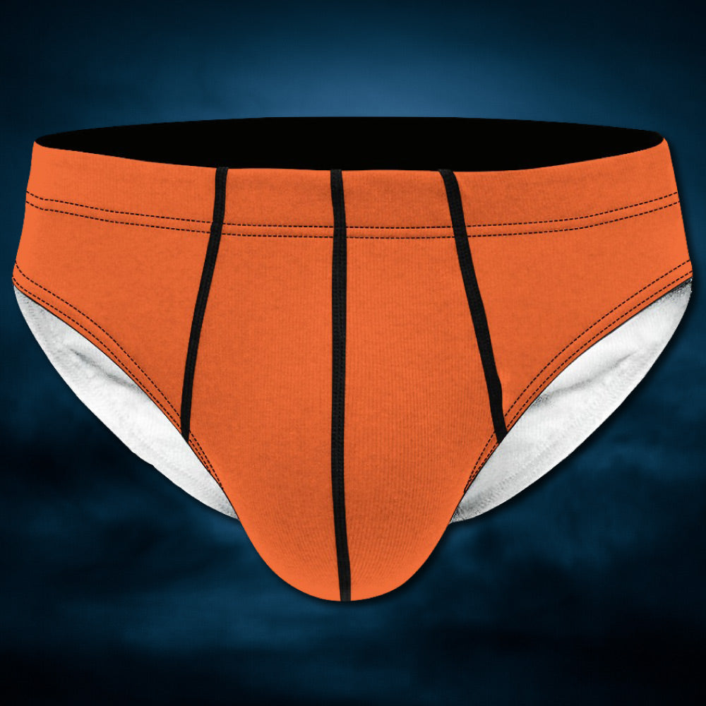Jack-O'-Lantern Face Men's Halloween Briefs Underwear