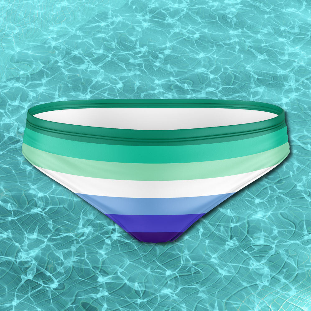 MLM Pride Flag Swim Briefs