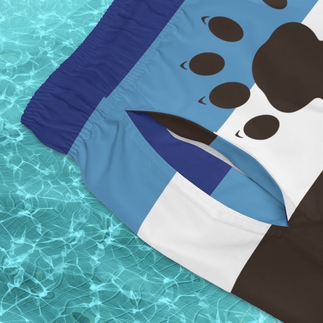 Otter Pride Flag Swim Trunks