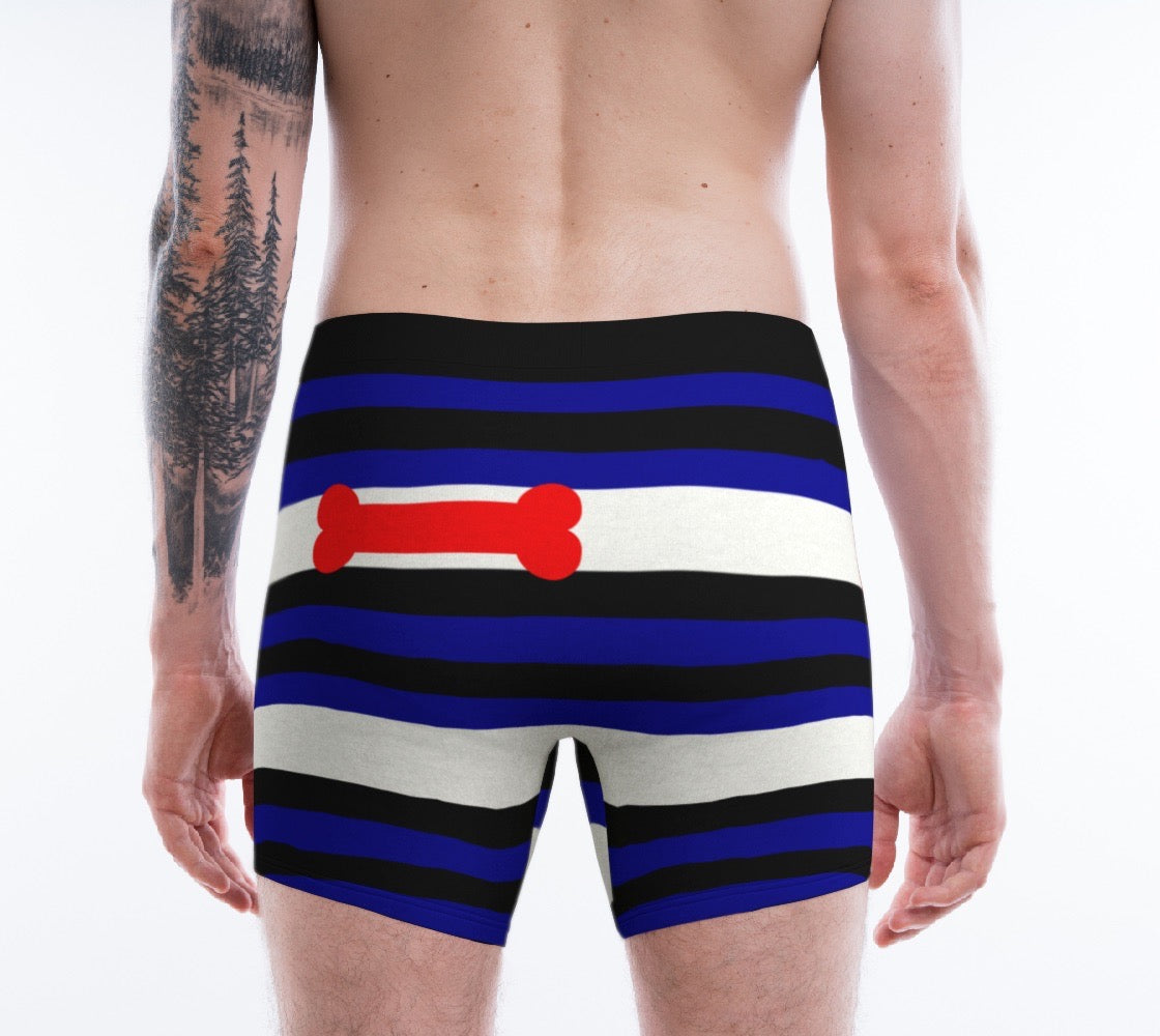 Pup Pride Flag Men's Boxer Briefs