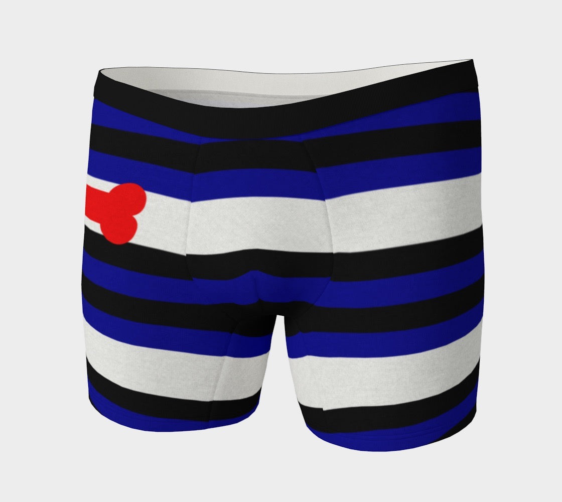 Pup Pride Flag Men's Boxer Briefs