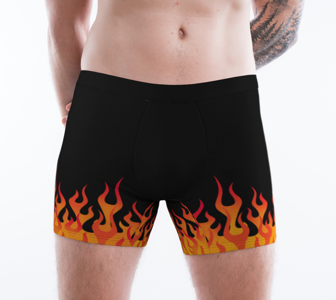 Hot Rod Flames Boxer Briefs